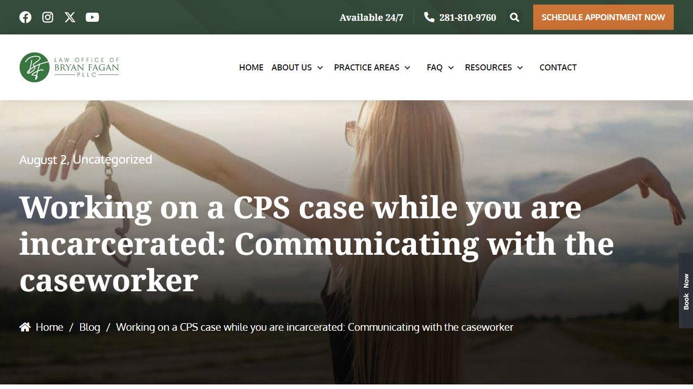 Working on a CPS case while you are incarcerated: Communicating with ...